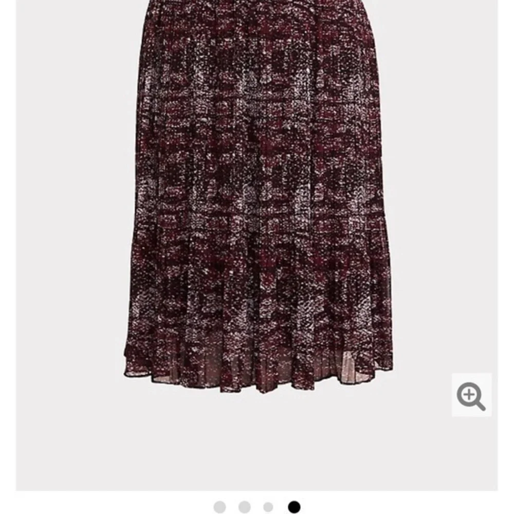 NWT Torrid size 1 snakeskin print midi skirt